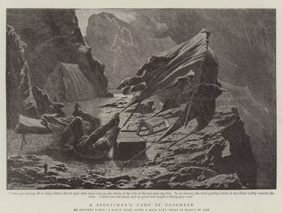 En sportsmandslejr i Cashmere af Robert Barnes